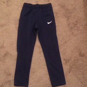 Boys Nike Dry Fit navy blue pants size L